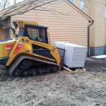 Setting a 36kW Generac Generator with an ASV skid-steer loader
