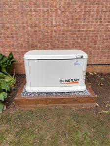generac 22kw level out new install
