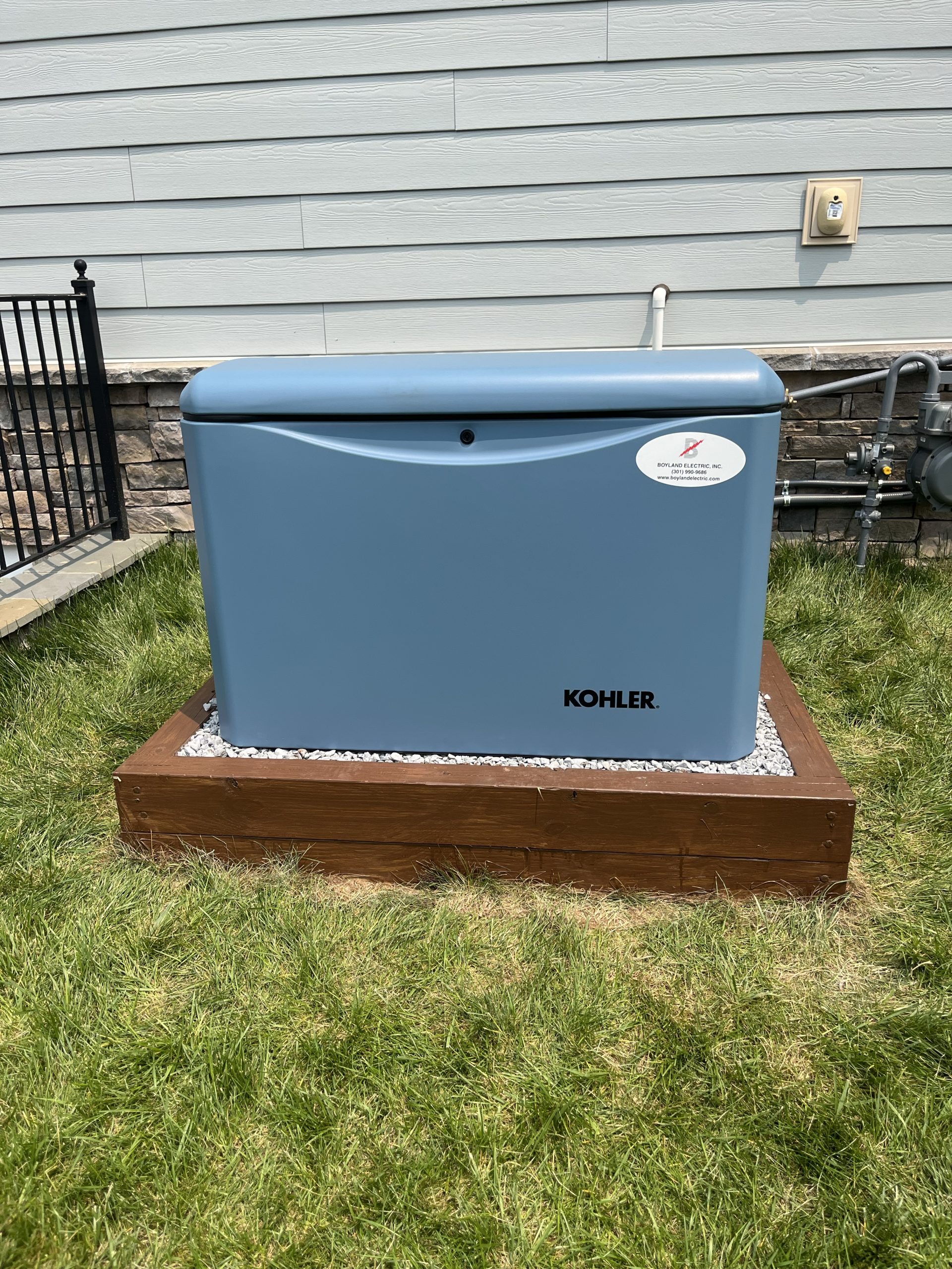 kohler 26kw cannon blue new install